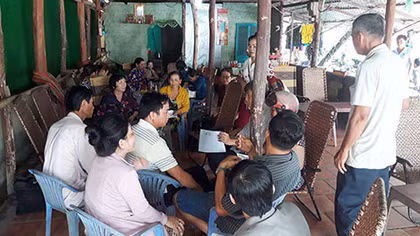 Hàng chục hộ dân lâm nạn “hụi” kêu cứu