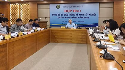 GDP 9 tháng tăng 6,98%, cao nhất từ 2011 đến nay
