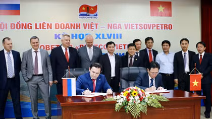 Kỳ họp thứ 48 Hội đồng Liên doanh Việt - Nga Vietsovpetro kết thúc thành công