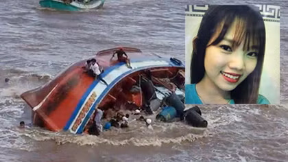 Tìm thấy thi thể thiếu nữ mất tích trong vụ chìm tàu ở Bạc Liêu
