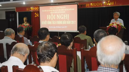 Sơ kết công tác 6 tháng đầu năm của Ban liên lạc cán bộ Công an chi viện chiến trường miền Nam 