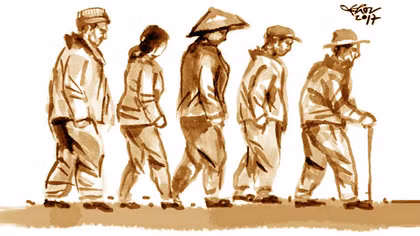 Chiếc cầu có đám ma đi qua