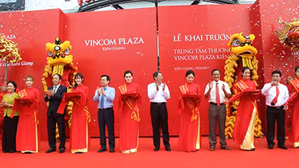 Khai trương Trung tâm thương mại Vincom Palaza Rạch Giá 