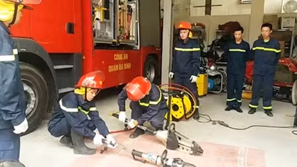 Một ngày với những người làm công tác cứu hỏa