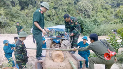 Xử lý bom nặng 340 kg phát hiện khi san ủi đất