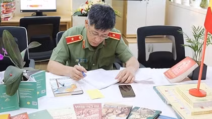 Lan tỏa và phát triển văn hóa đọc trong Cục Khoa học, Chiến lược và Lịch sử Công an