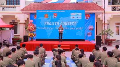 Học viện Chính trị CAND tổ chức cuộc thi Olympic Tiếng Anh