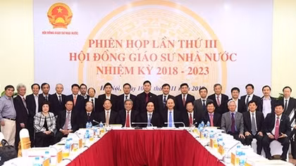 75 ứng viên Giáo sư, 349 ứng viên Phó Giáo sư đạt đủ số phiếu tín nhiệm