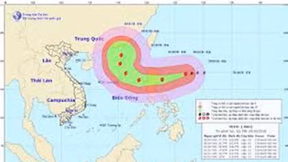 Bộ Công an triển khai ứng phó với bão Yutu