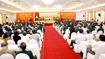 Bầu BCH Hội Nạn nhân chất độc da cam/dioxin nhiệm kỳ 2018-2023