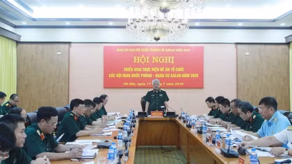 Chuẩn bị cho các hoạt động quốc phòng - quân sự ASEAN năm 2020