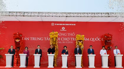 Khởi công dự án Trung tâm Hội chợ triển lãm lớn nhất Châu Á