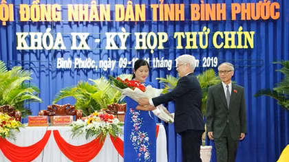 Bình Phước có nữ Chủ tịch UBND tỉnh đầu tiên 