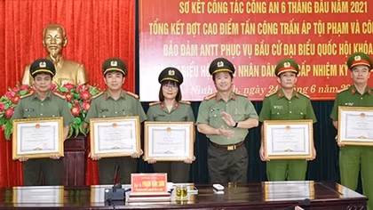 Công an các địa phương lập nhiều thành tích trong 6 tháng đầu năm 2021