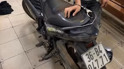 Trộm xe ở Bình Dương bị bắt ở Đồng Nai