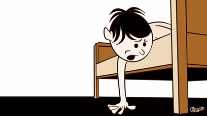 Gầm giường có người
