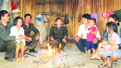 Núi rừng in dấu chân anh