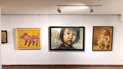Triển lãm mỹ thuật ‘Sắc xuân Kỷ Hợi 2019"