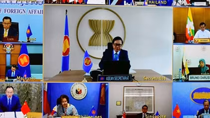 Hội nghị Tham vấn Quan chức cao cấp ASEAN-Trung Quốc lần thứ 26 theo hình thức trực tuyến
