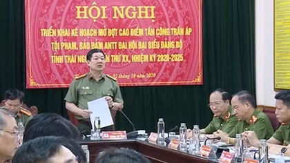 Quyết tâm bảo vệ an toàn tuyệt đối Đại hội Đảng bộ tỉnh Thái Nguyên lần thứ XX