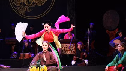 Đặc sắc mô hình vở chèo cổ “Quan Âm Thị Kính”