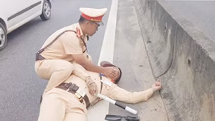 Xử lý nghiêm hành vi chống đối CSGT đang thi hành công vụ