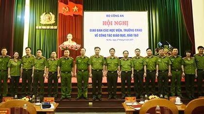 Đề xuất phê duyệt Đề án đổi mới công tác tuyển sinh CAND đến năm 2025