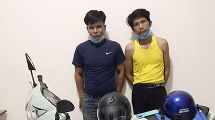 Bắt giữ 2 đối tượng cướp giật tài sản