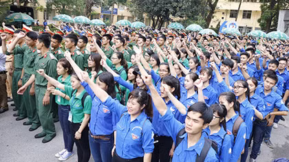 Sôi nổi Chiến dịch Thanh niên tình nguyện hè