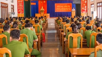Công an Kon Tum kỷ niệm 50 năm thực hiện Di chúc của Chủ tịch Hồ Chí Minh 