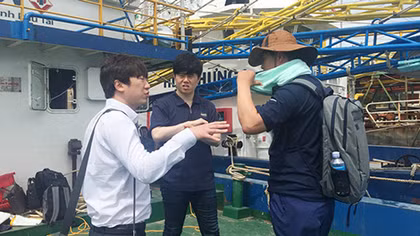 Chuyên gia Hàn Quốc sang “chẩn bệnh” tàu vỏ thép (!)