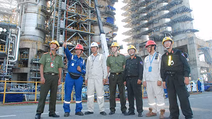 Đảm bảo an ninh bảo dưỡng tổng thể Nhà máy Lọc dầu Dung Quất