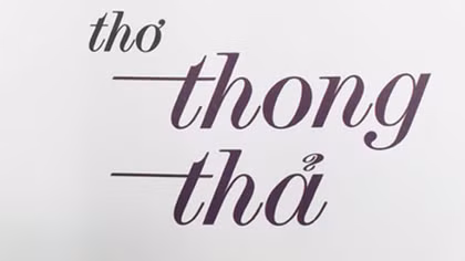 Nhà thơ Dương Kỳ Anh thời... "Thong thả" 