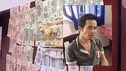 Đột nhập nhà bạn trộm vàng trị giá trên 500 triệu đồng 