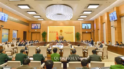 Uỷ ban Thường vụ Quốc hội cho ý kiến về dự án Luật Thi hành án hình sự (sửa đổi)