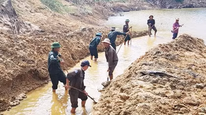 Hạn hán ở Quảng Trị đang trong tình trạng báo động đỏ