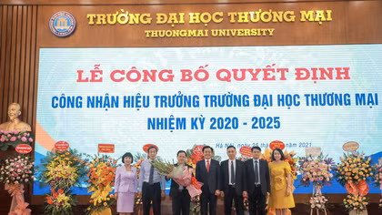 Trường Đại học Thương Mại có tân hiệu trưởng