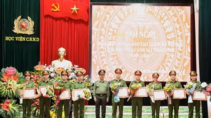 Học viện CSND phấn đấu trở thành đại học trọng điểm quốc gia