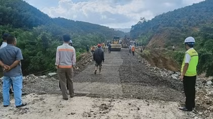 Đã thông tuyến quốc lộ 26 Đắk Lắk nối với Khánh Hoà