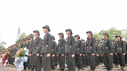 Khai giảng Khoá huấn luyện công dân phục vụ có thời hạn trong lực lượng CAND