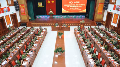 Hội nghị giao ban công tác Đảng CAND khu vực phía Nam