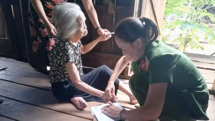 Công an huyện Cư M’gar tổ chức hoạt động hướng về cơ sở