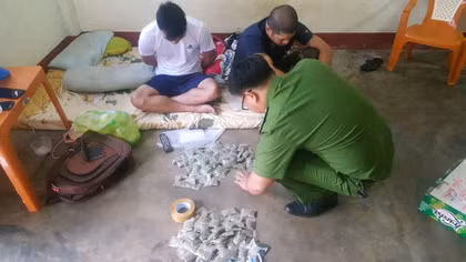 Thuê nhà trọ "tập kết" cỏ Mỹ bán cho con nghiện