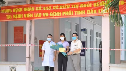 Bệnh nhân mắc COVID-19 cuối cùng tại Đắk Lắk được xuất viện