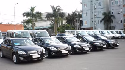 Dôi dư 2.334 xe công, nhiều cơ quan vẫn tiếp tục mua mới