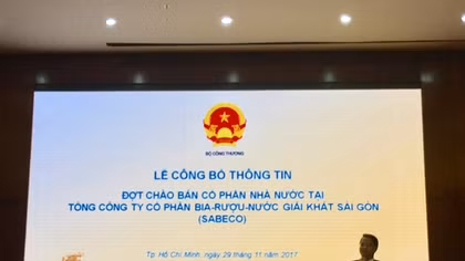Giá chào bán của Sabeco là 320.000 đồng/cổ phần