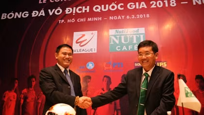 Công bố Nhà tài trợ chính Giải bóng đá vô địch Quốc gia 2018
