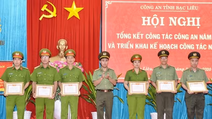 Công an tỉnh Bạc Liêu triển khai công tác năm 2020