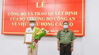 Công an TP Cần Thơ có tân Phó Giám đốc