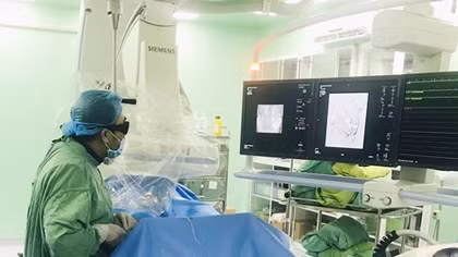 Lần đầu tiên điều trị tăng sinh tiền liệt tuyến không cần phẫu thuật 